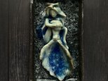 「ガラスの人魚姫」〔オブジェ/アクセサリートレイ〕の画像