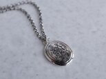 Silver initial pendant [P084SV]の画像