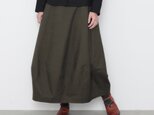 balloon skirt / D khaki　スカート丈 86cmの画像