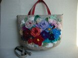 FULL BLOOM BAG＊花ざかりバッグA4サイズの画像