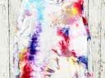 タイダイ染め 長袖Ｔシャツ 　Mサイズ　カラフル　ムラ染め 　HIPPIES DYE HD18-59の画像