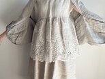 ヘンプリネンのボレロ(生成り)の画像