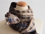 lambswool mini stole -b-の画像