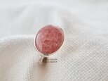 [インカの薔薇rhodochrosite]ringの画像