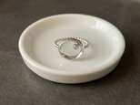 SILVERのオーバルリングの画像