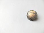 天然石のブローチ ラブラドライト「MOON」の画像