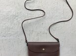 ACCORDION POUCH BROWNの画像