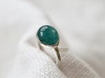 [神秘の青緑grandidierite]ringの画像