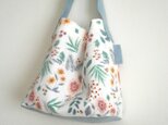 BotanicalCotton×綿麻Blue Lunch Bagの画像