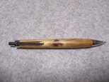 島牟呂(シマムロ)　小笠原産　絶滅危惧種　キヌカオイル仕上げ　木軸シャープペンシル(0.5ミリ用)　希少材