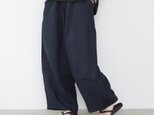 linen wide easy pants / A　ロング総丈98cmの画像