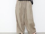 linen wide easy pants / B　ショート総丈92cmの画像