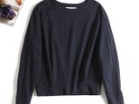 ★サンプルセール　1点のみ★この秋に気楽に着れるスウェット　トップス04
