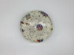 イロアソビ丸皿　6の画像
