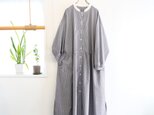 low-waist mao dress (organic cotton gingham)の画像