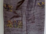 ７０５９　紬の着物で作ったハーフパンツ　＃送料無料の画像