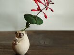 2way親子ニホンザル / （小）花器　花瓶の画像