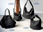 吸い付くようなタッチ感⁂軽く柔らかい袋タイプ・ＬＵＡ(ＬＡ003)＃Black⁂の画像