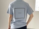 オーガニックコットン Tシャツ ユニセックス 7色展開 【アイスブルー】の画像