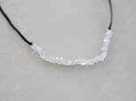 tassel necklace / ハーキマーダイヤモンド（水晶）の画像
