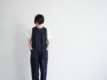 organic cotton 12.5oz denim jeans/overall/indigoの画像