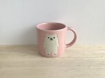 シロクマのマグ(ピンクB）の画像