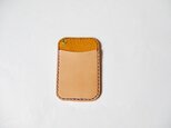 ピュア様オーダー品　パスケース（生成り）の画像