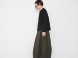 アウトレット　balloon skirt / D khaki　スカート丈 91cmの画像