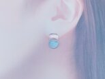 煌めくガラスピアス&イヤリングの画像