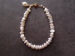 Keshi Pearl Bracelet【GP】ケシパールブレスレットの画像