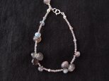 Labradorite Bracelet【Silver】ラブラドライト ブレスレット／Onionの画像