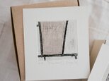 版画ゆうびん no.18 “Jogakbo②”（銅版画）の画像