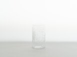 Flora｜glass｜tumbler φ5.8cm｜clearの画像