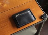マネークリップ / Black【英国産ブライドルレザー】の画像