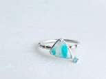 Amazonite × Paraiba Ringの画像