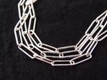 【期間限定予約品】Silver Plane Necklace／90cm マンテルチェーンネックレス（Large）の画像