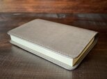 《文庫本サイズ》レザーブックカバー（Topo）