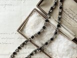Art Deco rhinestone necklaceの画像