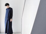 ニットワンピース（ノースリーブ）：紺　[NT33OPNV]