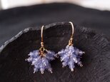 【K14gf・受注制作】Tanzanite Earrings／タンザナイト プチピアスの画像