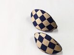 貝の口　市松 藍 小の画像
