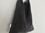 ワンハンドルbag　　墨黒の画像