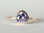 【11号】一点物　K10◇パープルスピネルリング　マロン　0.89ct 10金 指輪〈one off_52〉の画像