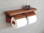 サーモウッド製 トイレットペーパーホルダーVer.13の画像