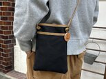 uncle-クロ×ナット（高島帆布×レザーサコッシュ）