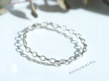 SILVER925 volume 甲丸チェーンブレスレット