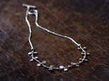 Silver 'BIB' necklaceの画像