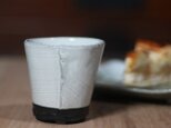 陶器 【粉引きくし目湯のみ】yu67の画像