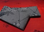 創作帯☆角帯 リバーシブル 大島風 巾約11cmの画像