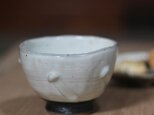 陶器 【粉引きくし目丸湯のみ】yu69の画像